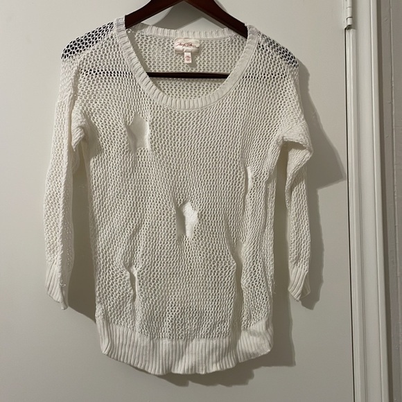 Marilyn Monroe Star Crochet Knit Sweater Size M - Picture 1 of 6